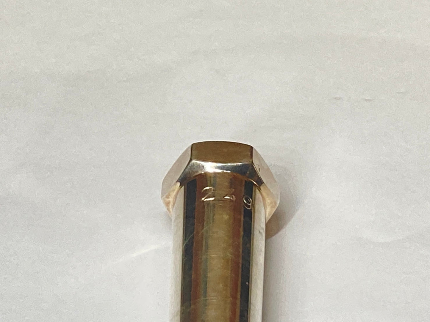 JK A249 mouthpiece adapter for small bore trombone