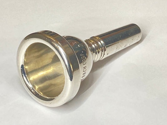 Bach Corp. 1G Large Bore Trombone Mouthpiece