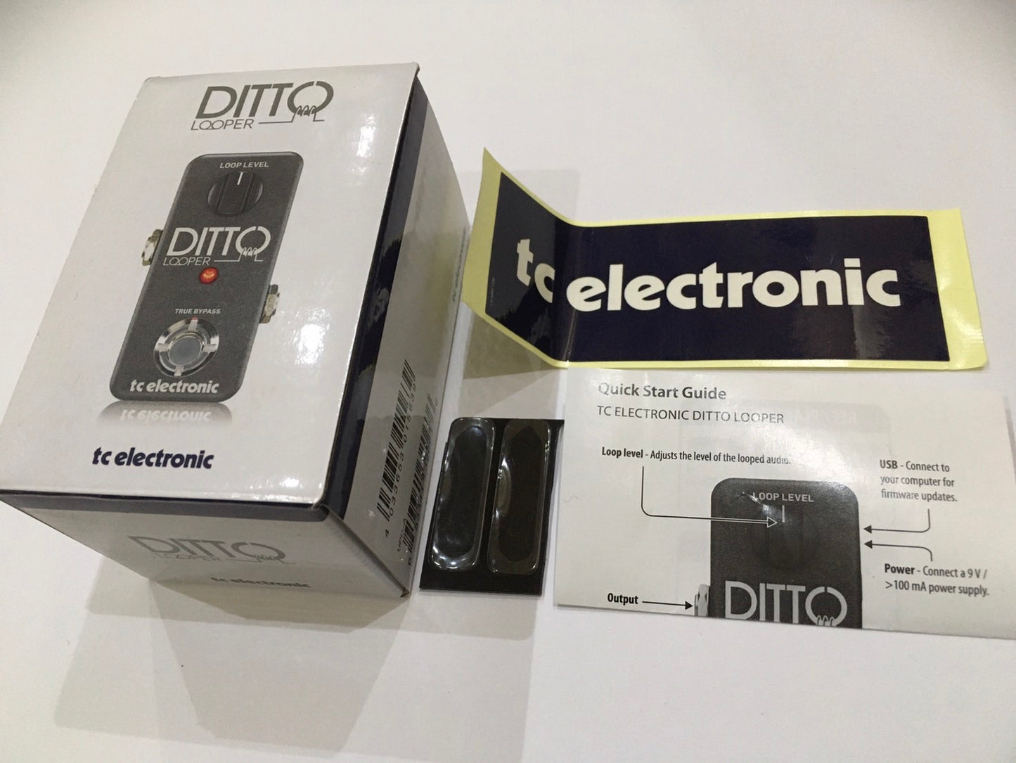 tc electronic DITTO LOOPER guitar and bass effects